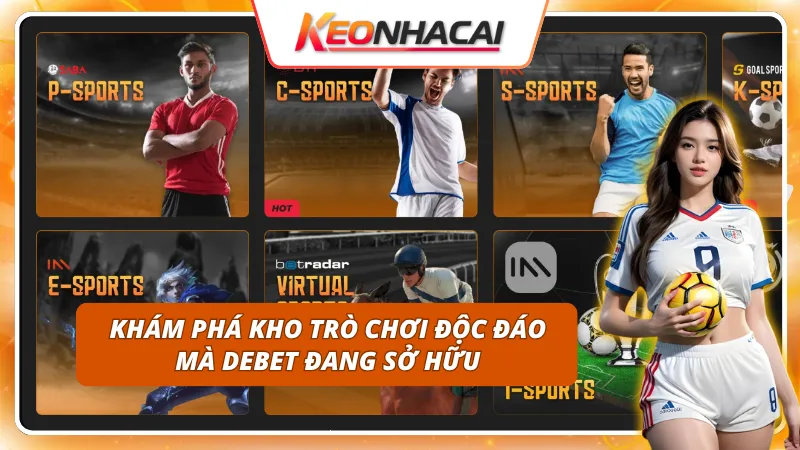 Kho trò chơi đa dạng không thể bỏ qua