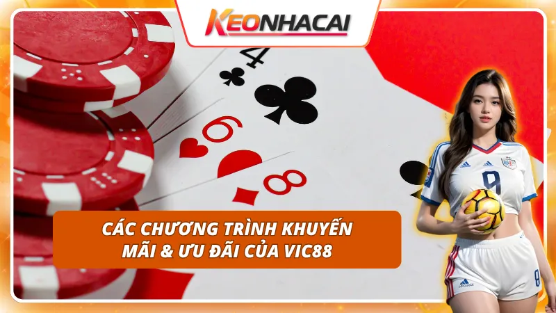 Các chương trình khuyến mãi & ưu đãi của VIC88
