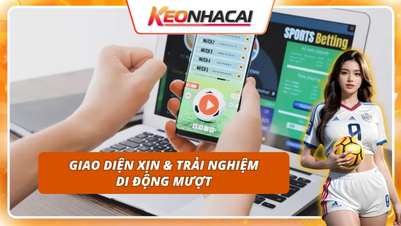 Giao diện đỉnh cao - Trải nghiệm mobile mượt mà của VIN88