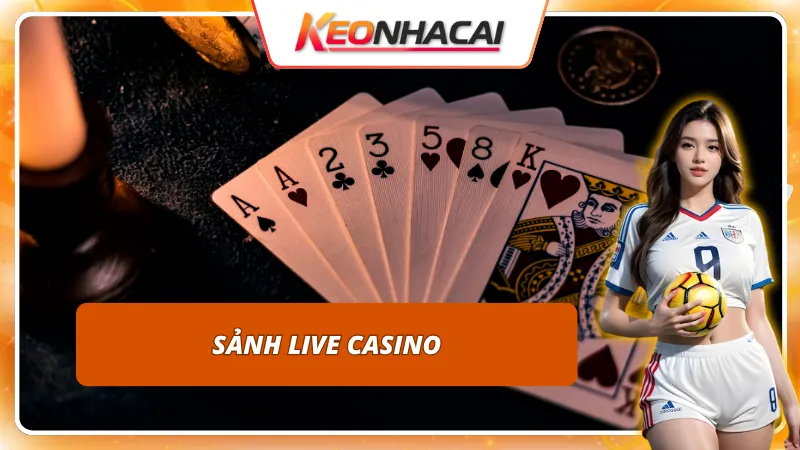 Sảnh Casino trực tuyến là điểm mạnh của VIVU88